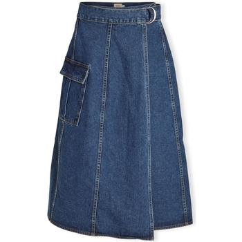 Odjeća Žene
 Suknje Vila Norma Skirt - Medium Blue Denim Smeđa