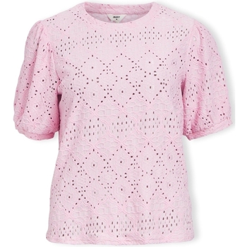 Odjeća Žene
 Topovi i bluze Object Top Feodora S/S - Pastel Lavender Ružičasta