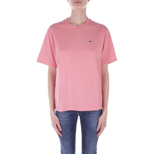 Odjeća Žene
 Majice kratkih rukava Lacoste TF7215 Ružičasta