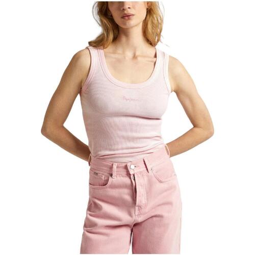 Odjeća Žene
 Majice kratkih rukava Pepe jeans  Ružičasta