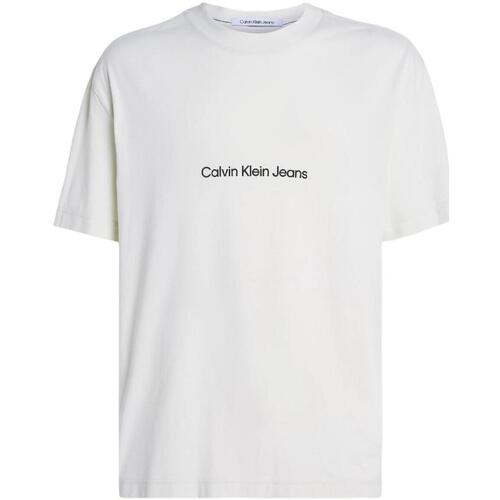 Odjeća Muškarci
 Majice kratkih rukava Calvin Klein Jeans  Bež