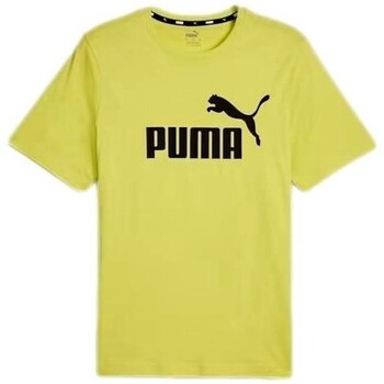 Odjeća Muškarci
 Majice kratkih rukava Puma CAMISETA HOMBRE ESS LOGO  586667 žuta