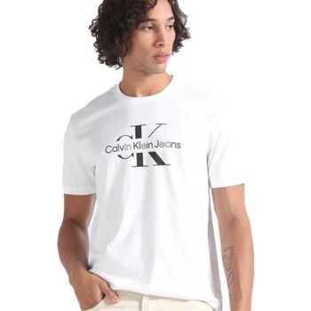 Odjeća Muškarci
 Majice kratkih rukava Calvin Klein Jeans J30J325190 Bijela