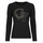 Odjeća Žene
 Majice dugih rukava Guess LS RN GUESS STUDDED LOGO TEE Crna