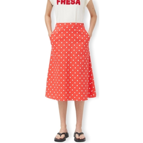Odjeća Žene
 Suknje Compania Fantastica COMPAÑIA FANTÁSTICA Skirt 11019 - Polka Dots Crvena