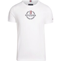 Odjeća Muškarci
 Polo majice dugih rukava Tommy Hilfiger MW0MW34388 Bijela