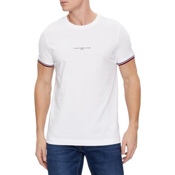 Odjeća Muškarci
 Polo majice dugih rukava Tommy Hilfiger MW0MW32584 Bijela