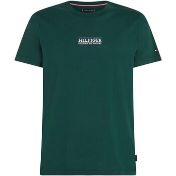 Odjeća Muškarci
 Polo majice dugih rukava Tommy Hilfiger MW0MW34387 Zelena