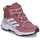 Obuća Djevojčica Pješaćenje i planinarenje Adidas Sportswear TERREX AX4R MID K Bordo / Ljubičasta