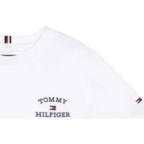 Odjeća Dječak
 Majice dugih rukava Tommy Hilfiger KB0KB08807 Bijela