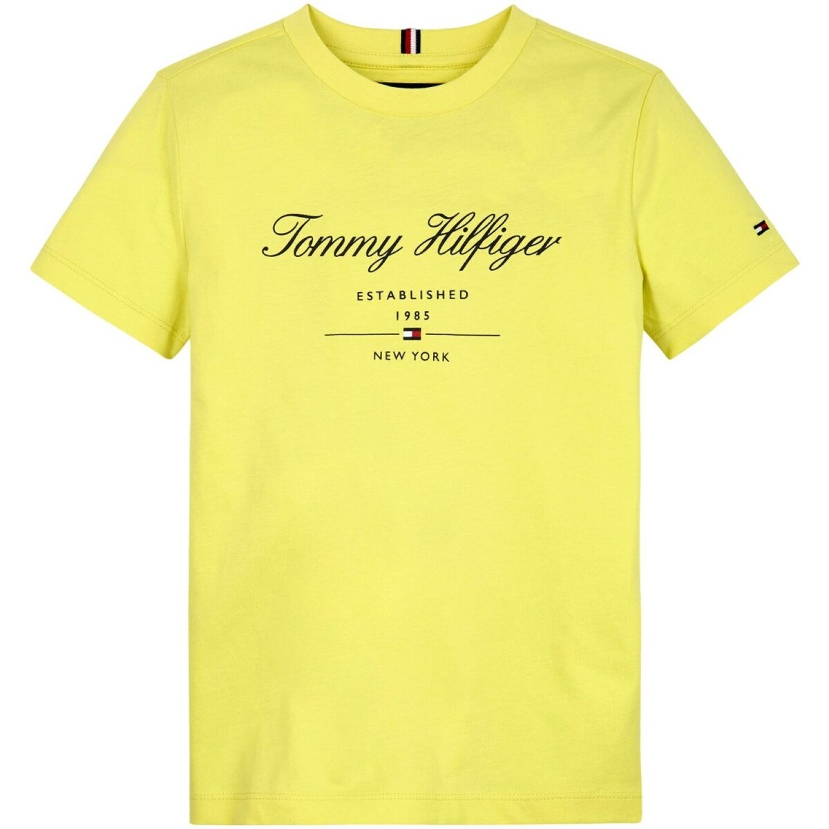 Odjeća Dječak
 Majice dugih rukava Tommy Hilfiger KB0KB08803 žuta