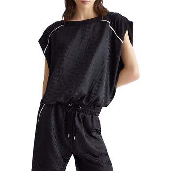 Odjeća Žene
 Polo majice dugih rukava Liu Jo TA4168JS003 Crna