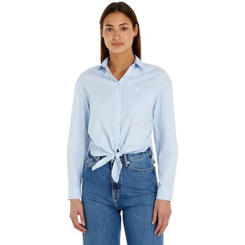 Tommy Jeans CAMISA MUJER   DW0DW17520 Plava
