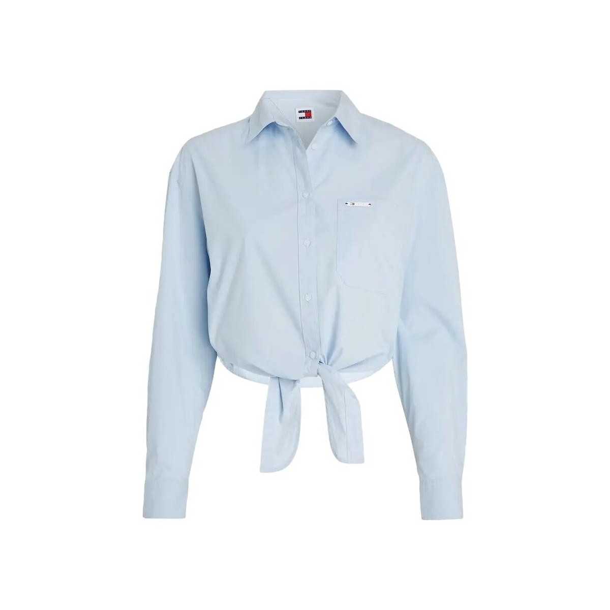 Odjeća Žene
 Košulje i bluze Tommy Jeans CAMISA MUJER   DW0DW17520 Plava
