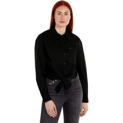 Odjeća Žene
 Košulje i bluze Tommy Jeans CAMISA MUJER   DW0DW17520 Crna