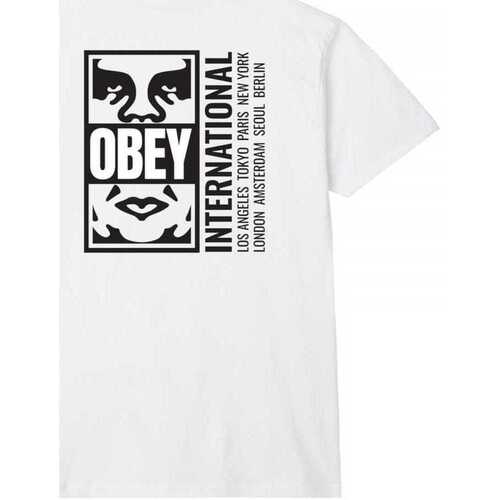 Obey icon split Bijela