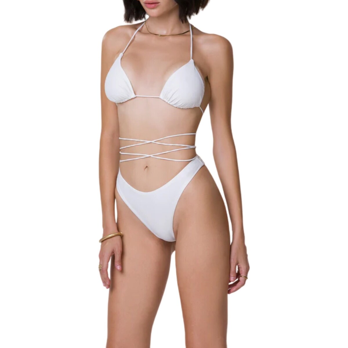 Odjeća Žene
 Kupaći kostimi / Kupaće gaće Me Fui MF24-0310 Bijela