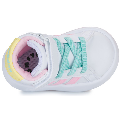 Adidas Sportswear GRAND COURT MID I Bijela / Ružičasta