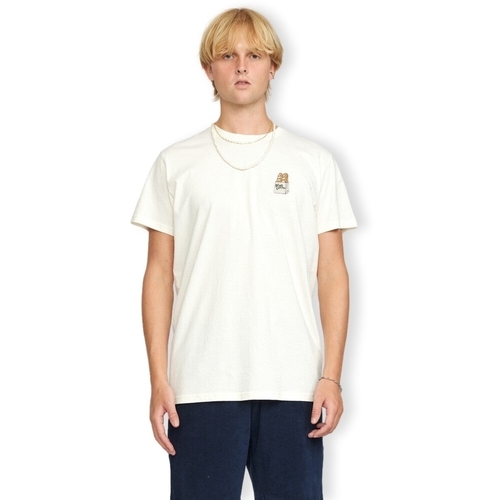 Rvlt Revolution T-Shirt Regular 1369 FLU - Off White Bijela