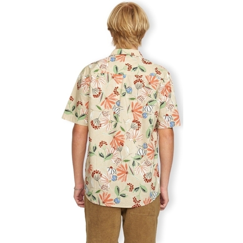 Rvlt Revolution Cuban 3111 Shirt - Orange Višebojna