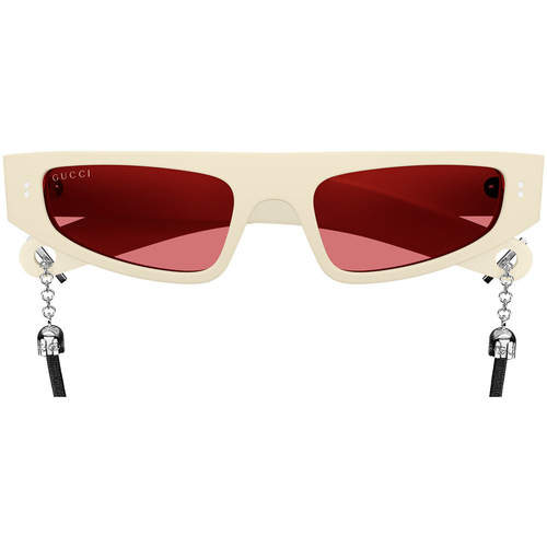 Satovi & nakit Sunčane naočale Gucci Occhiali da sole  GG1634S 007 con Laccio Crna