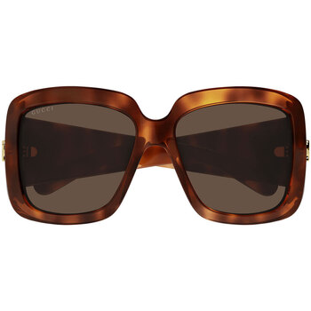 Satovi & nakit Sunčane naočale Gucci Occhiali da Sole  GG1402S 002 Smeđa