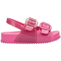 Obuća Djeca Sandale i polusandale Melissa MINI  Baby Cozy Sandal - Glitter Pink Ružičasta