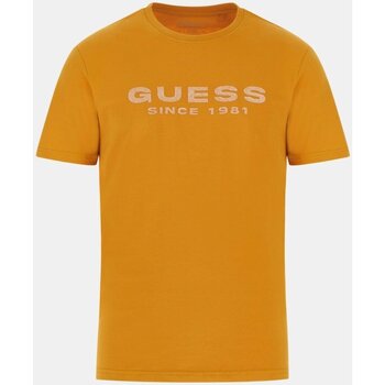 Odjeća Muškarci
 Majice kratkih rukava Guess M4GI61 J1314 Narančasta