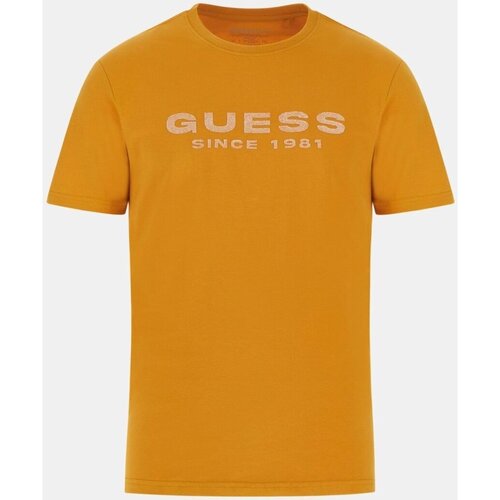 Odjeća Muškarci
 Majice kratkih rukava Guess M4GI61 J1314 Narančasta