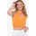 Odjeća Žene
 Majice / Polo majice Guess W4GZ24 Z2ZN0 Narančasta