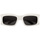 Satovi & nakit Sunčane naočale Balenciaga Occhiali da Sole  New Hourglass BB0291S 004 Bijela