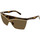 Satovi & nakit Sunčane naočale Yves Saint Laurent Occhiali da Sole Saint Laurent SL 614 Mask 002 Smeđa