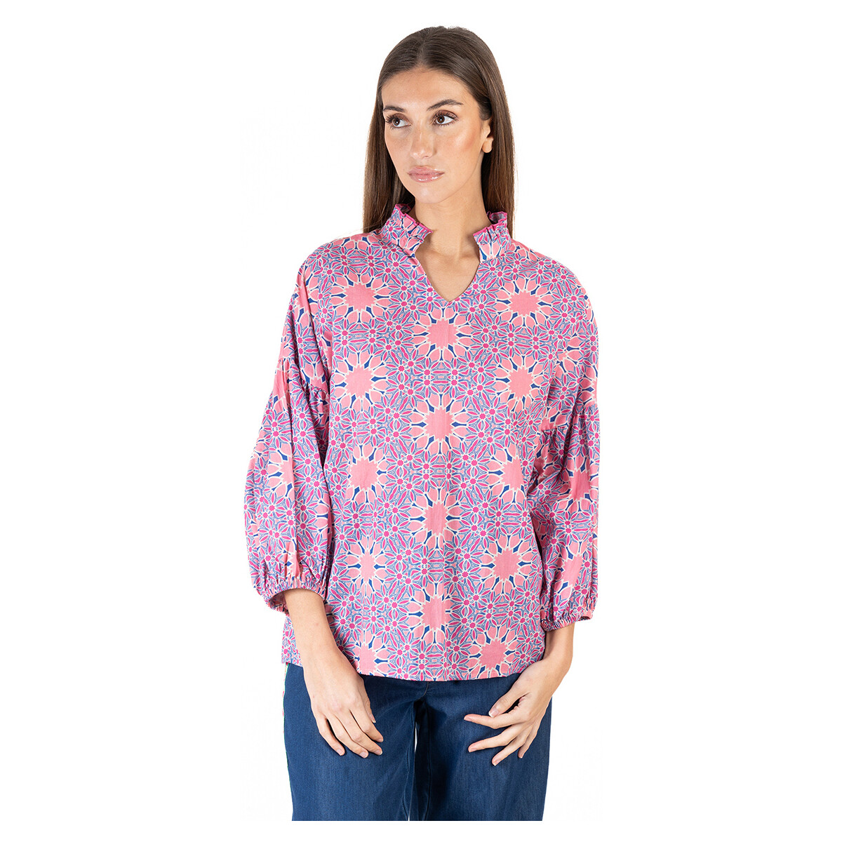 Odjeća Žene
 Topovi i bluze Isla Bonita By Sigris Bluza Ružičasta