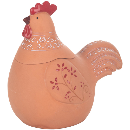 Dom Vaze i tegle Signes Grimalt Figura Piletina Smeđa