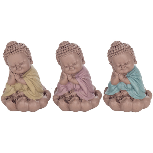 Dom Dekorativni predmeti  Signes Grimalt Buddha Figura Meditira 3 Uni. Smeđa