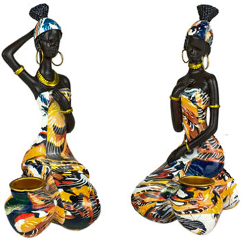 Dom Dekorativni predmeti  Signes Grimalt Slika Afrička Žena 2 Uni. Smeđa