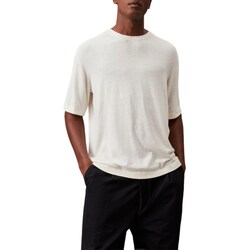Odjeća Muškarci
 Polo majice dugih rukava Calvin Klein Jeans K10K112852 Bijela