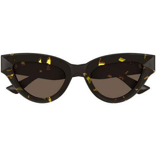 Satovi & nakit Sunčane naočale Bottega Veneta Occhiali da Sole  BV1249S 002 Smeđa