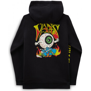 Odjeća Djeca Sportske majice Vans Eyeballie hoodie Crna