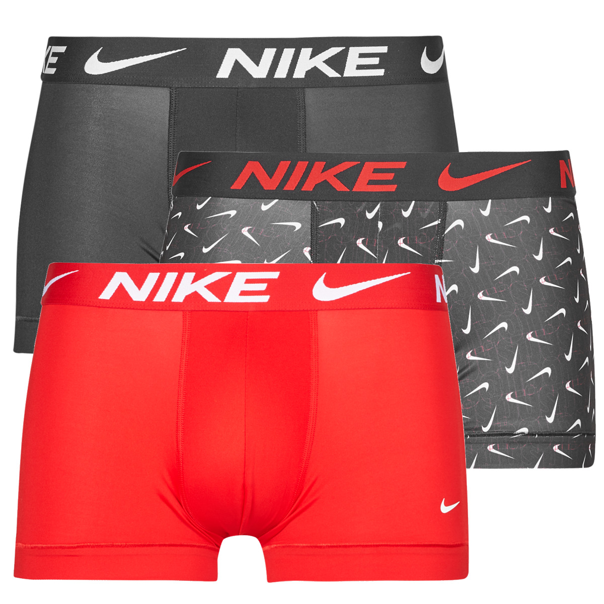 Donje rublje Muškarci
 Bokserice Nike ESSENTIAL MICRO X3 Crna / Crna / Crvena