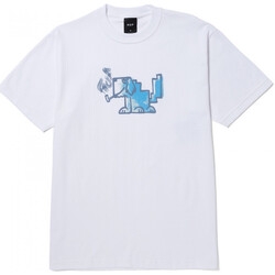 Odjeća Muškarci
 Majice / Polo majice Huf T-shirt mod-dog ss Bijela