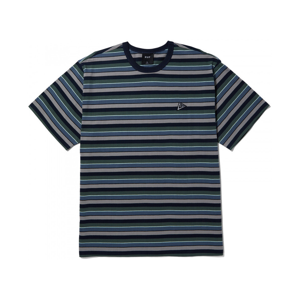 Odjeća Muškarci
 Majice / Polo majice Huf T-shirt triple triangle ss relaxed knit Plava