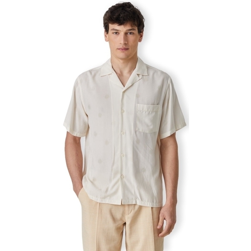Odjeća Muškarci
 Košulje dugih rukava Portuguese Flannel Modal Dots Shirt - White Bijela
