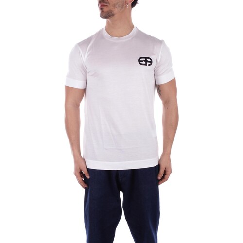 Odjeća Muškarci
 Majice kratkih rukava Emporio Armani 8N1TF5 1JUVZ Bijela