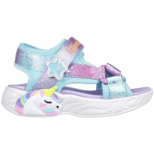 Obuća Djevojčica Sandale i polusandale Skechers Unicorn dreams sandal - majes Plava