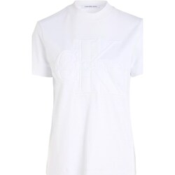 Odjeća Žene
 Polo majice dugih rukava Calvin Klein Jeans J20J223362 Bijela