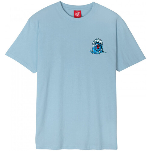 Odjeća Muškarci
 Majice / Polo majice Santa Cruz Screaming wave Plava