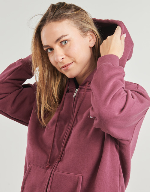 Levi's EVERYDAY ZIP HOODIE Bordo