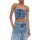 Odjeća Žene
 Topovi i bluze Karl Lagerfeld 241J1600 Plava