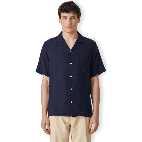 Odjeća Muškarci
 Košulje dugih rukava Portuguese Flannel Grain Shirt - Navy Plava